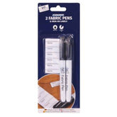 2 Fabric Pens & Name Labels (Stationery Essential)